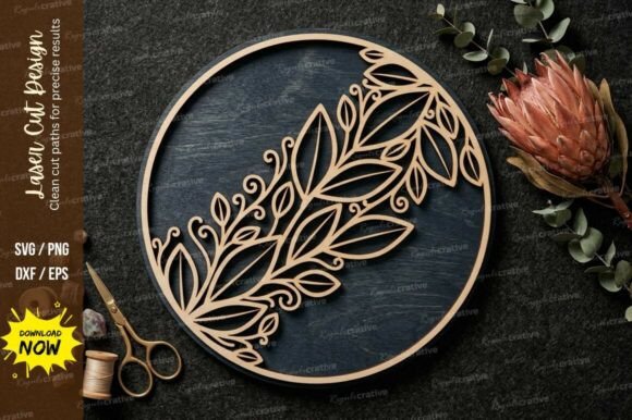 Elevate Designs with Leaf Circle Frames