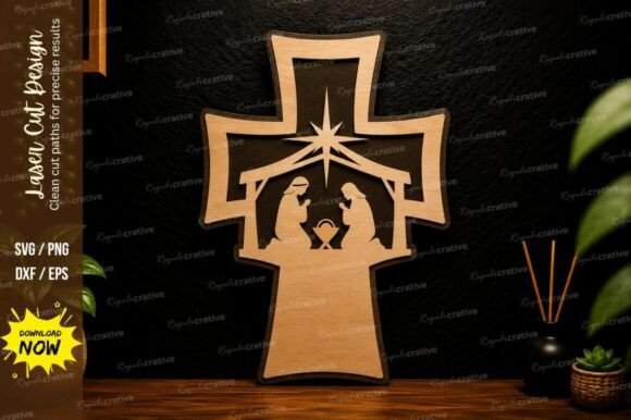Elevating Faith-Based Crafts with Precision Laser Cutting Designs