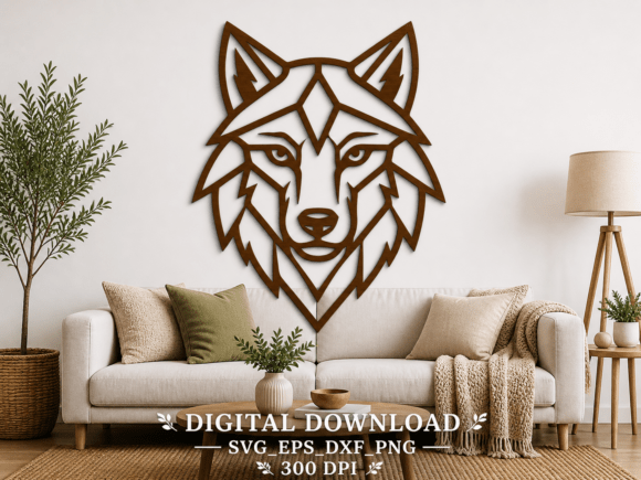 Evaluating the Geometric Wolf Wall Decor SVG for Modern Fabrication