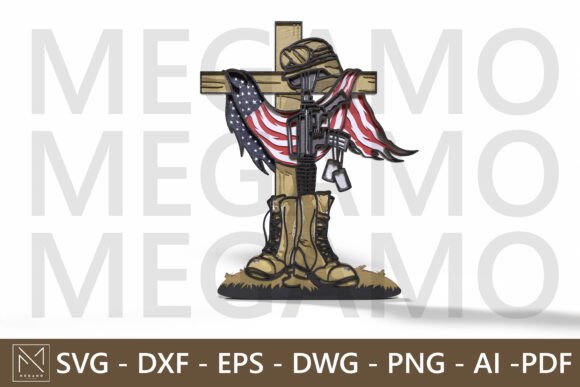 Honoring Sacrifice: A Guide to the Patriotic Military Memorial Cross SVG