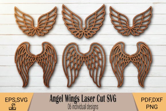Mastering Precision: A Guide to Angel Wings Wall Decor Laser Cut SVG Files