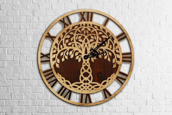 Strategic Design and Symbolism: The Tree of Life Wall Clock as a Functional Asset