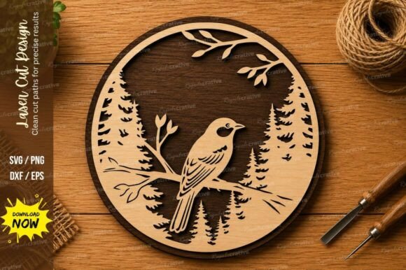Unlocking Creative Potential: The Ultimate Guide to Premium Bird Forest SVG Woodland Nature Laser Files
